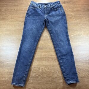 Silver Jeans Co Suki Skinny Women's Jeans Size 29 Blue Stretch Mid Rise